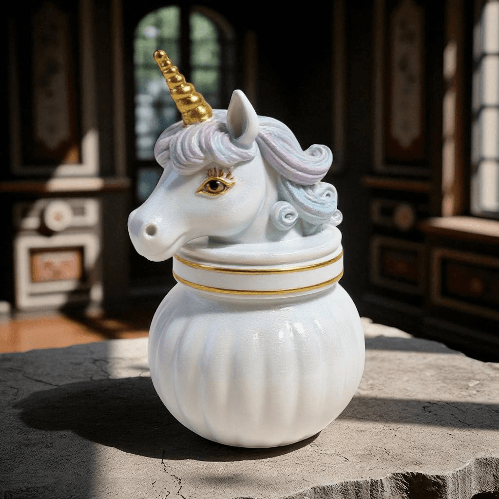 Unicorn Keepsake Jar 3d model