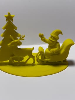 Christmas scenery 3d model