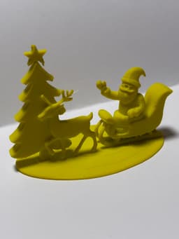 Christmas scenery 3d model