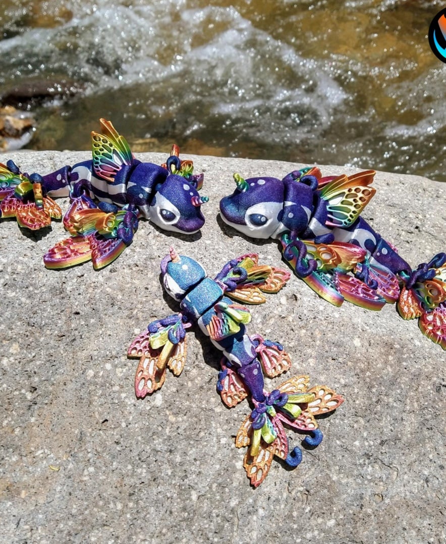 Flutterphin 3d model