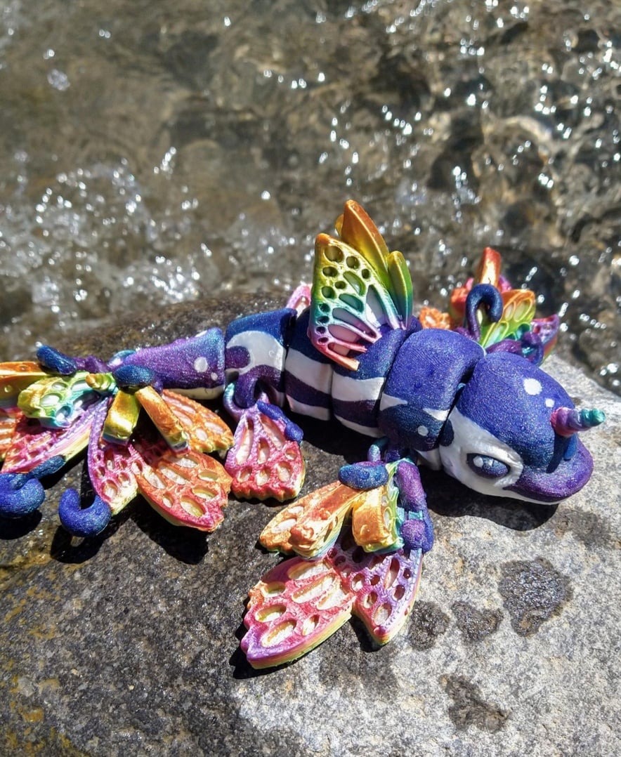 Flutterphin 3d model