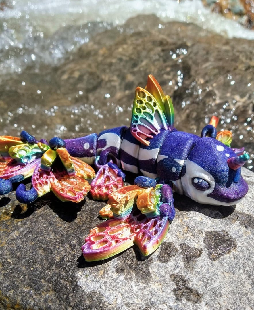 Flutterphin 3d model