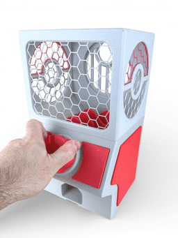 Mini Gacha Machine 3d model