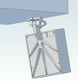 BTT TFT35 E3 Top Hanging Housing 3d model