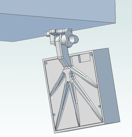 BTT TFT35 E3 Top Hanging Housing 3d model