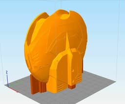 goldorak soucoupe ufo 3d model