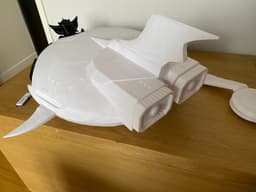 goldorak soucoupe ufo 3d model