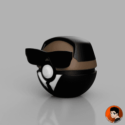 Agent J - MIB Pokeball 3d model