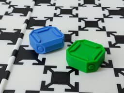 Modular chessboard - Deluxe 3d model