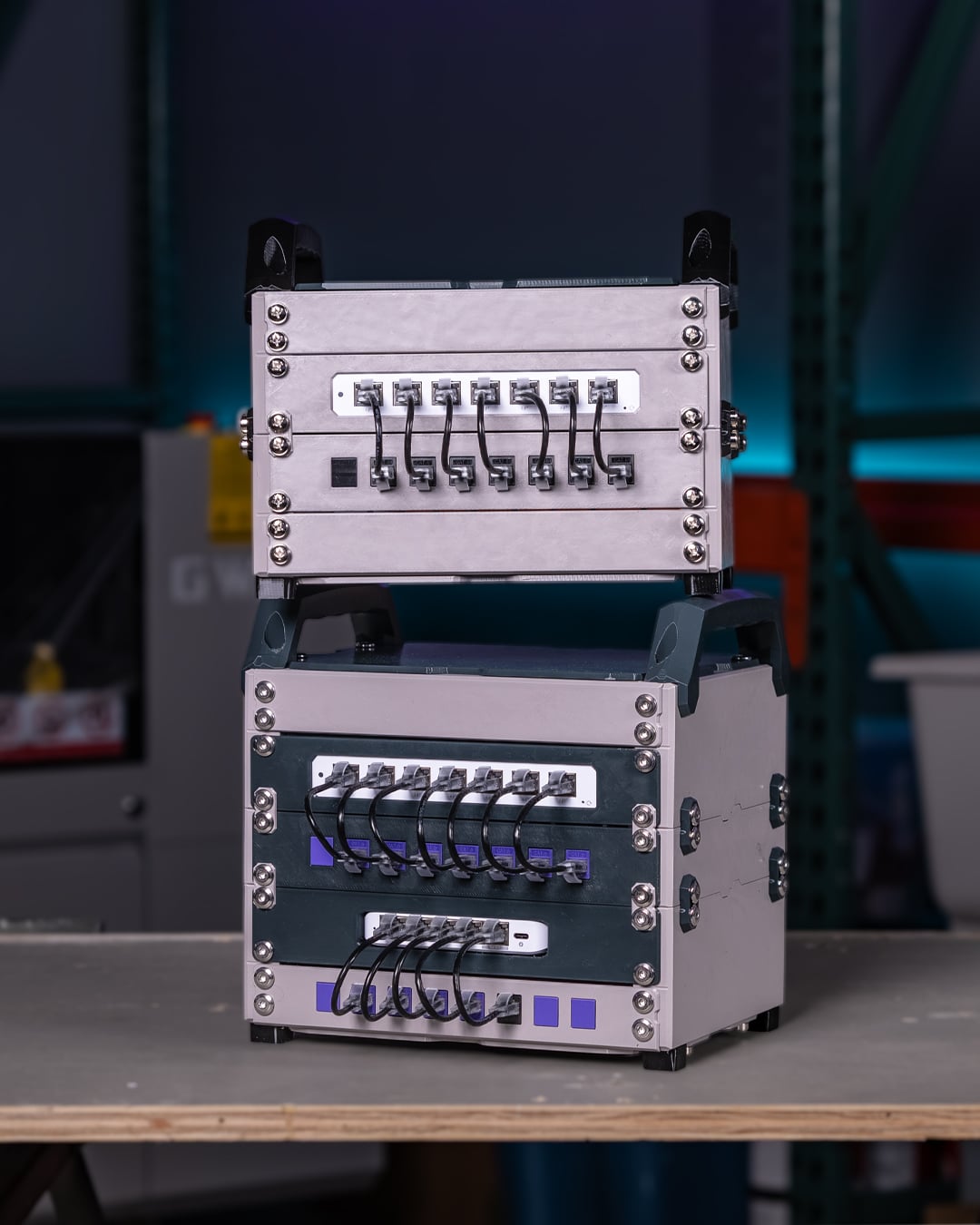 Modular 10" Mini Server Rack! - Mod10 3d model