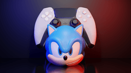 Sonic Controller Holder 3d model