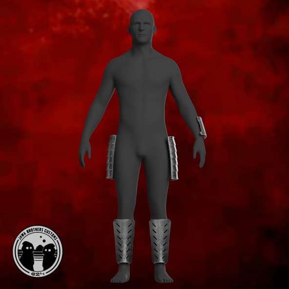 Ren Armor Set 3d model
