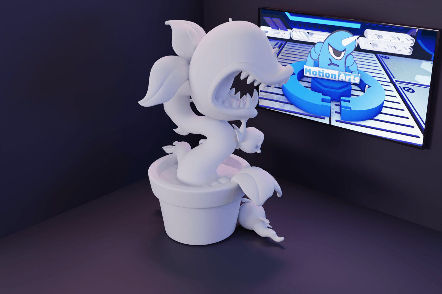Flor Monstro.stl 3d model