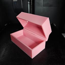 Snap Fit Box Blank 50x100x50mm 3d model