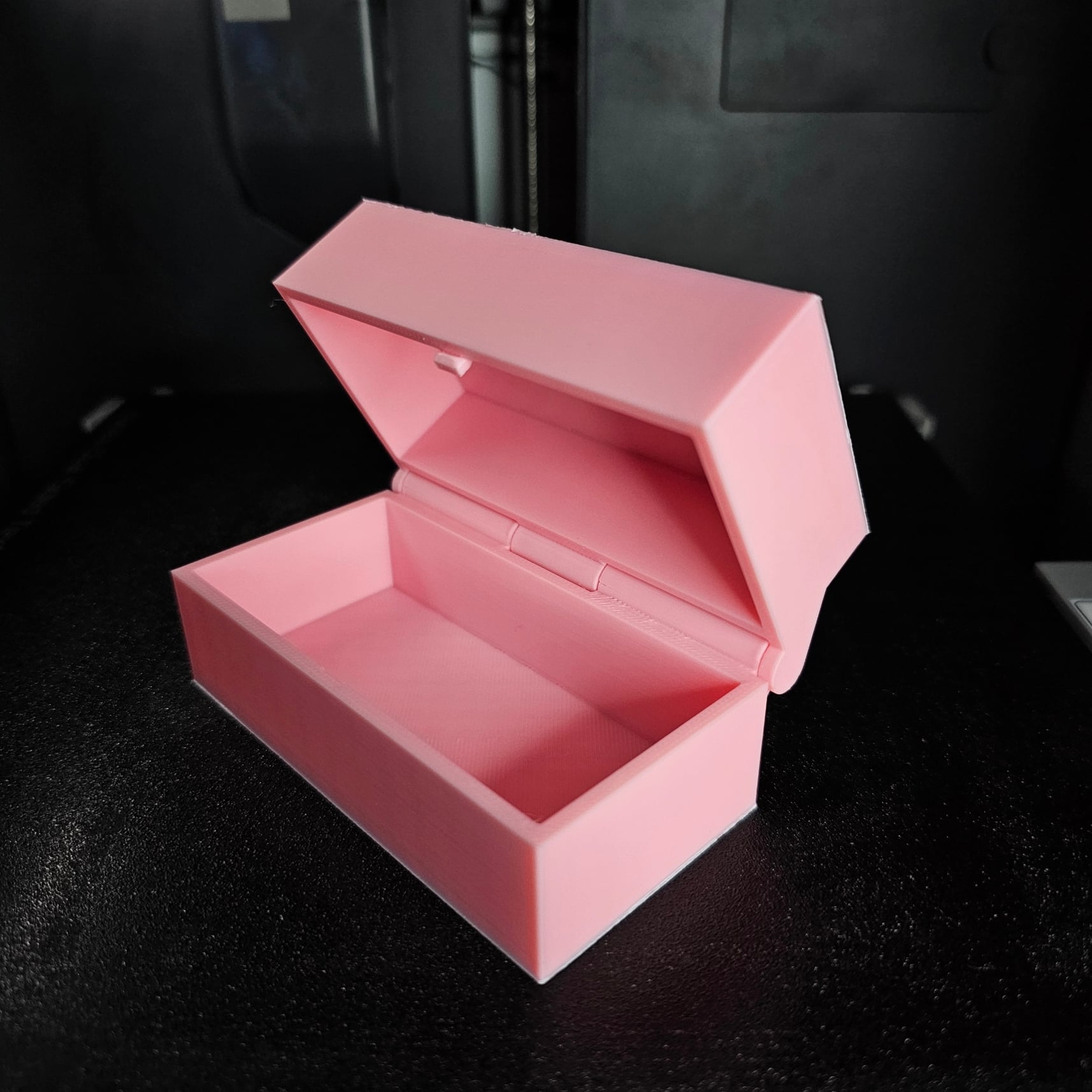 Snap Fit Box Blank 50x100x50mm 3d model
