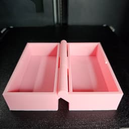 Snap Fit Box Blank 50x100x50mm 3d model