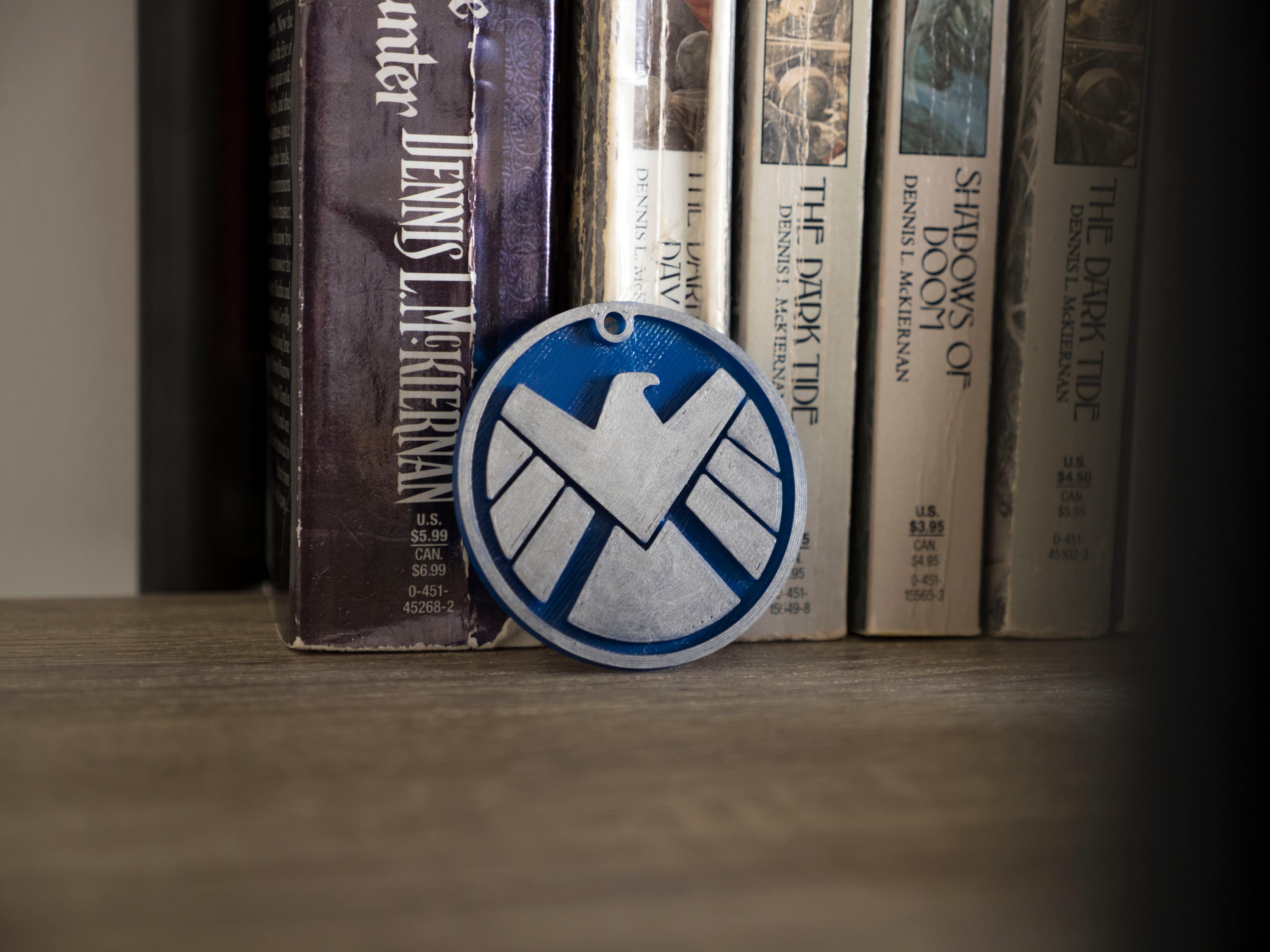 S.H.I.E.L.D Keychain 3d model