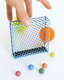 PERSPEKTIVA Small Square Dish // 115x115x35mm 3d model