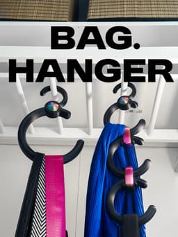 Bag hanger 3d model