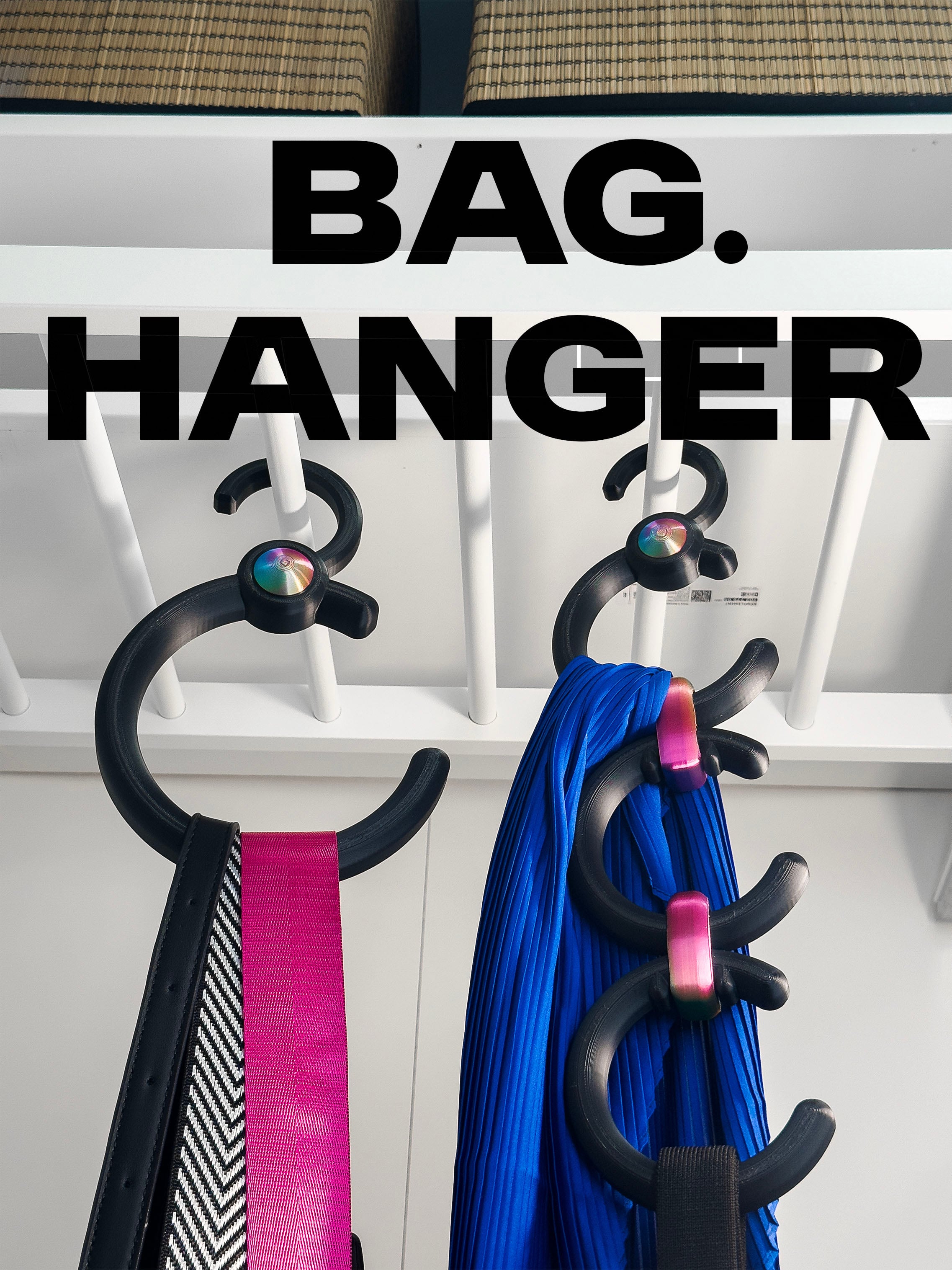 Bag hanger 3d model