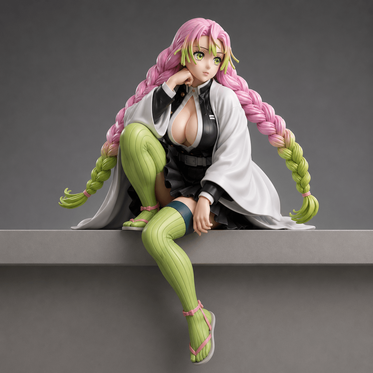 Mitsuri Kanroji Shelf Sitter Figurine 3d model