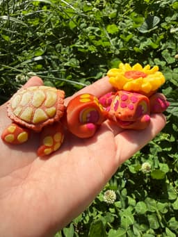 Happiness Emo-Turtle (Emotional) 3d model