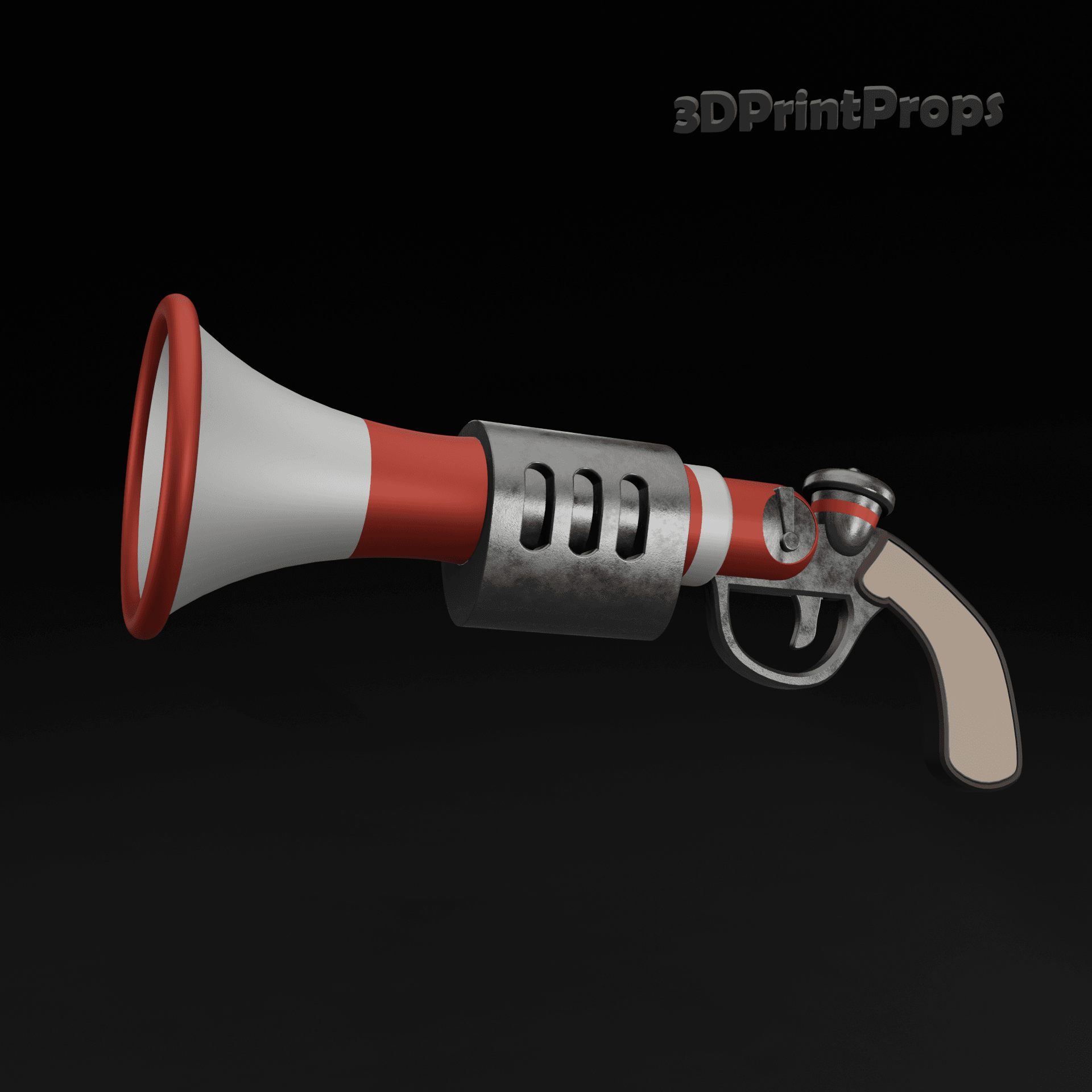 Dirk Gently's Air gun 3d model