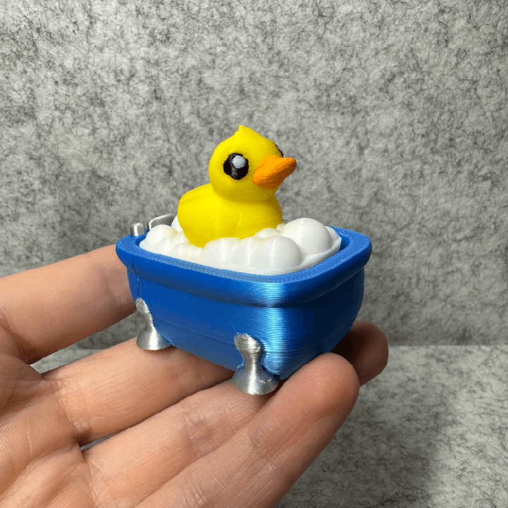 Duck Tub Clicker 3d model