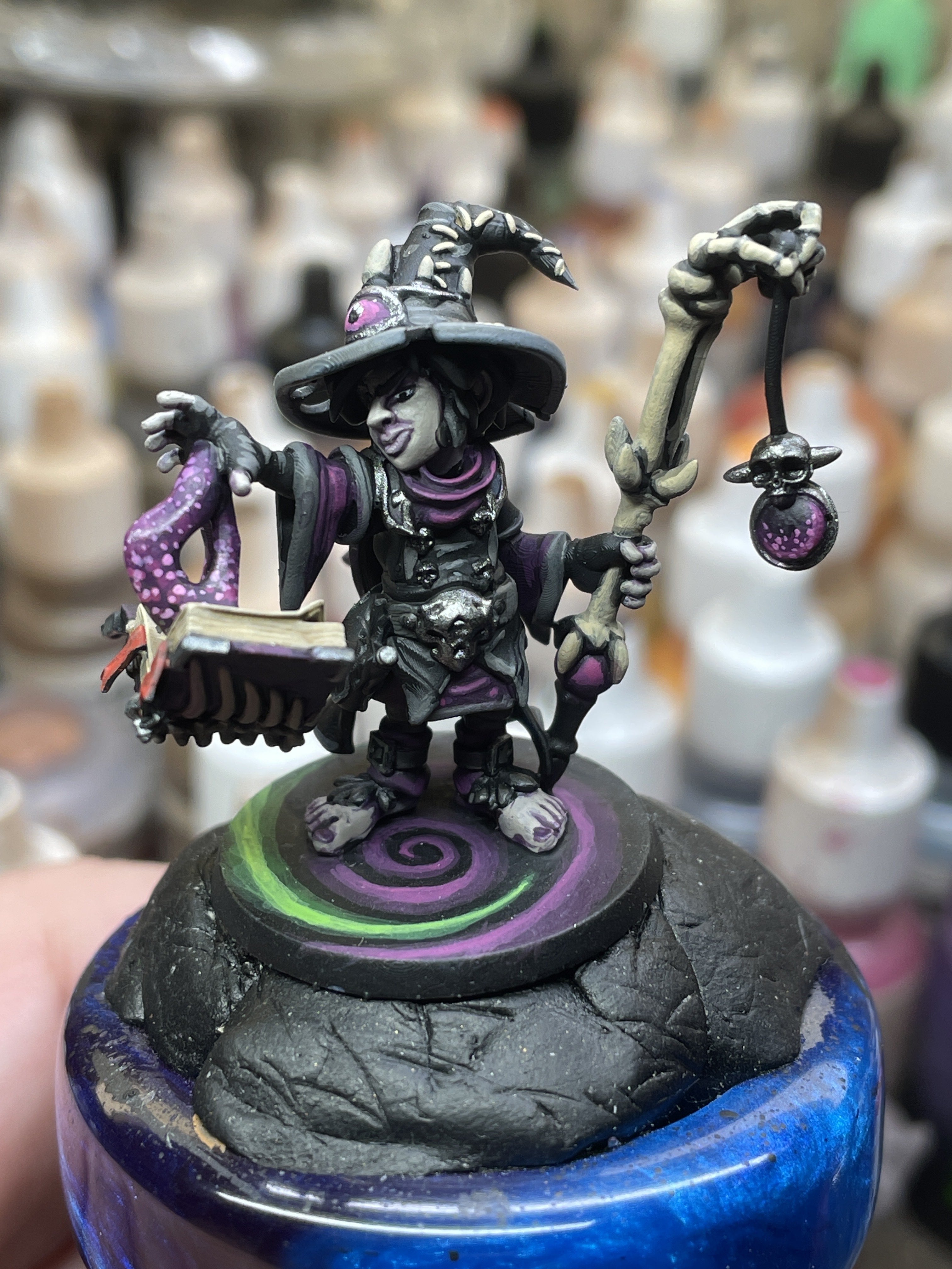 Faverbin-Halfling Necromancer 3d model