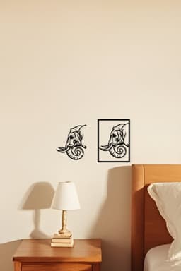 Elephant Wall Art, Wall Decor, Home Decor 3d model