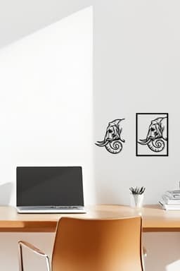 Elephant Wall Art, Wall Decor, Home Decor 3d model