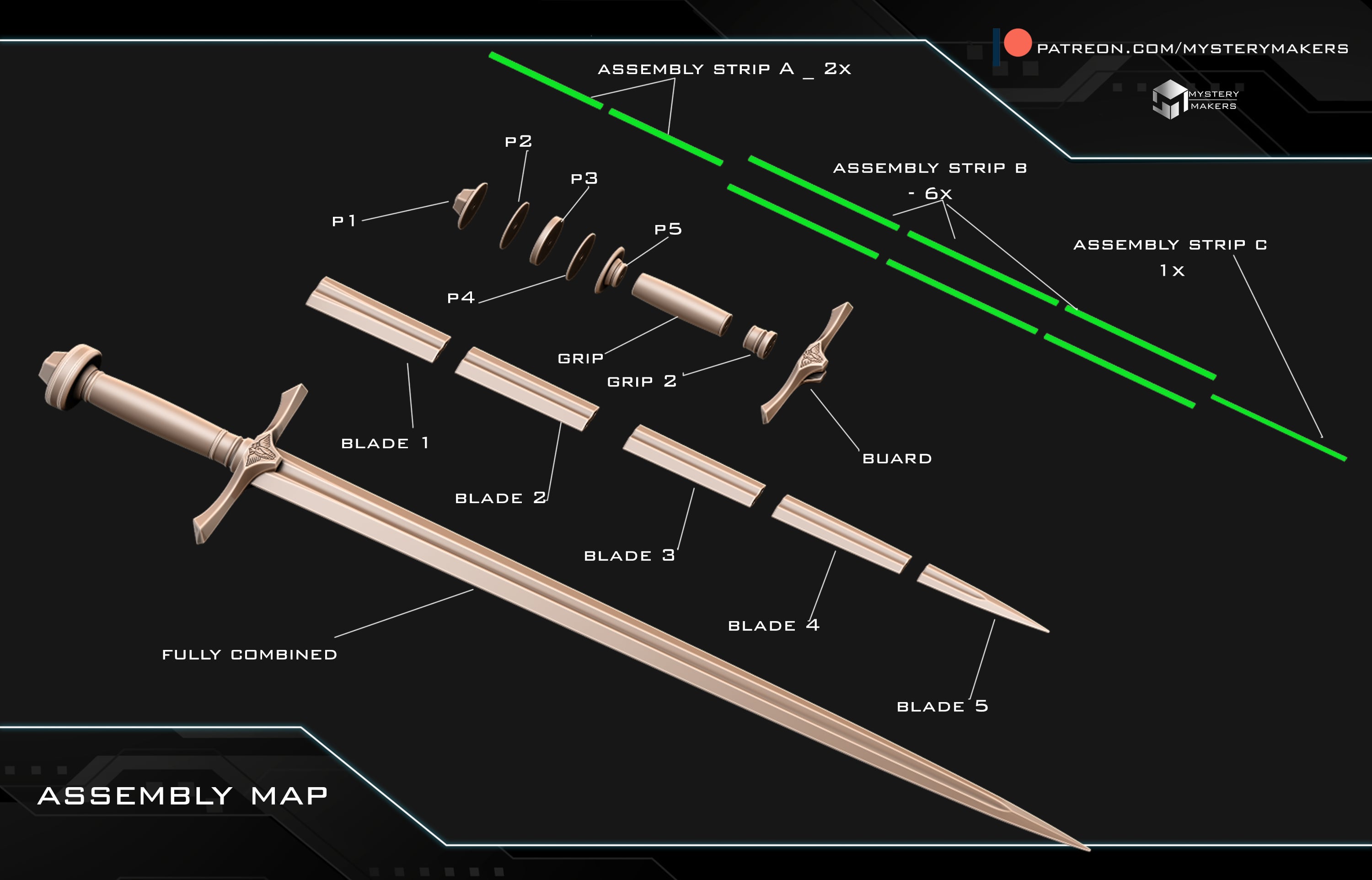 Faramir sword 3d model