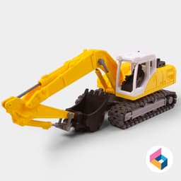 Car body part for Excavator 3d model
