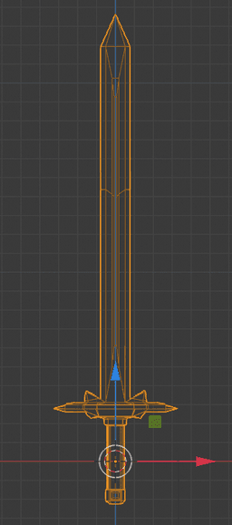 Blood Ruby Short Sword 3d model