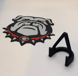 Logo display stand AXM 3d model