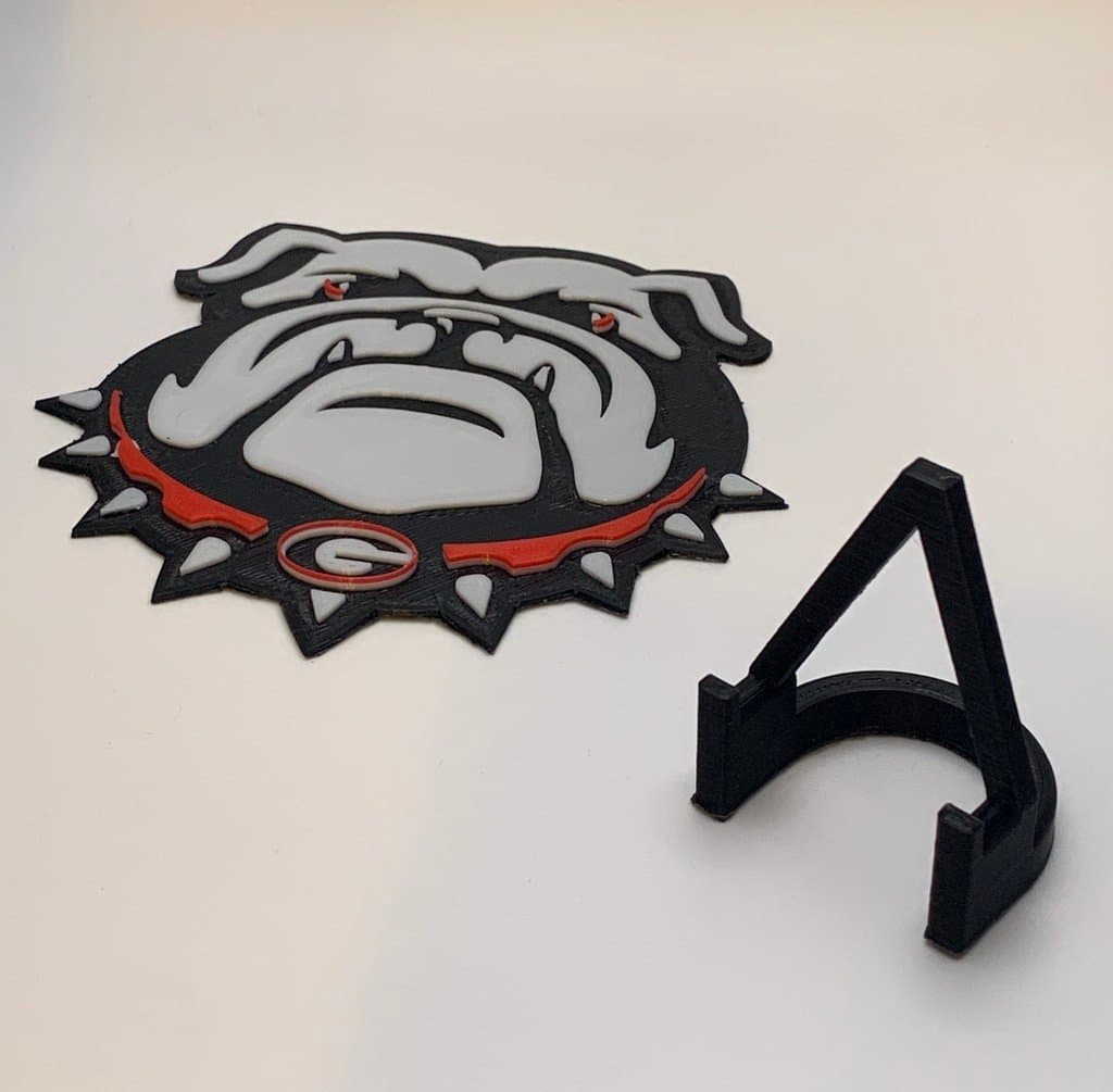 Logo display stand AXM 3d model