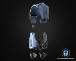 HD2 - SEAF Trooper Armor - 3D Print Files 3d model