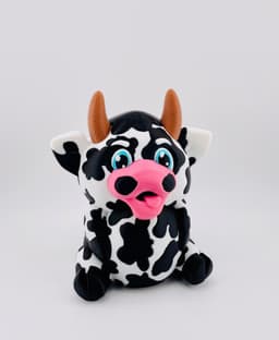 Spotted Cow Sitting 3d model