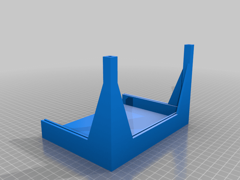 Disc Golf Glow Box for Compact Zuca Cart 3d model