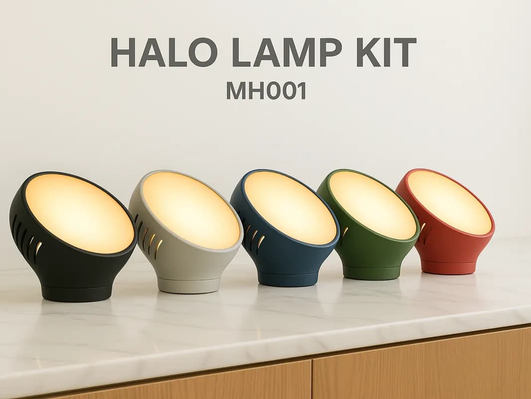 LAMP Halo Minimal Elegant for kit MH-001 MAKER SUPPLY 3d model