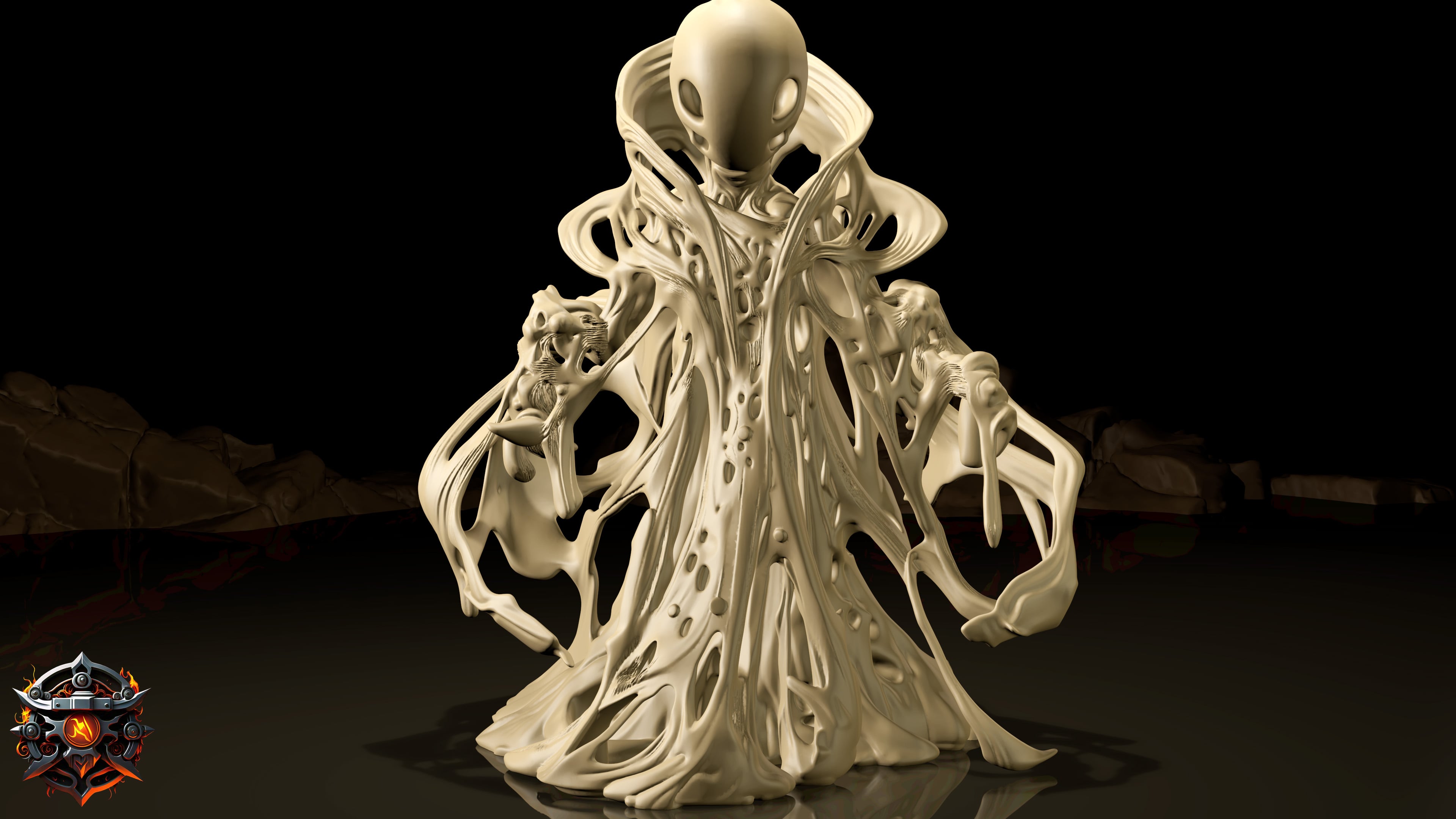 Flickeris the Meltwalker 3d model