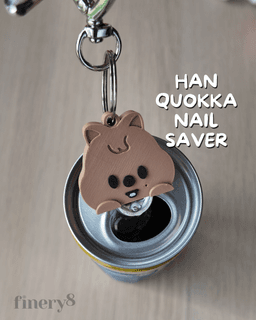 HAN Quokka Nail Saver Keychain 3d model