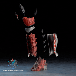 MH Rathalos Armor 3D Printer File STL 3d model