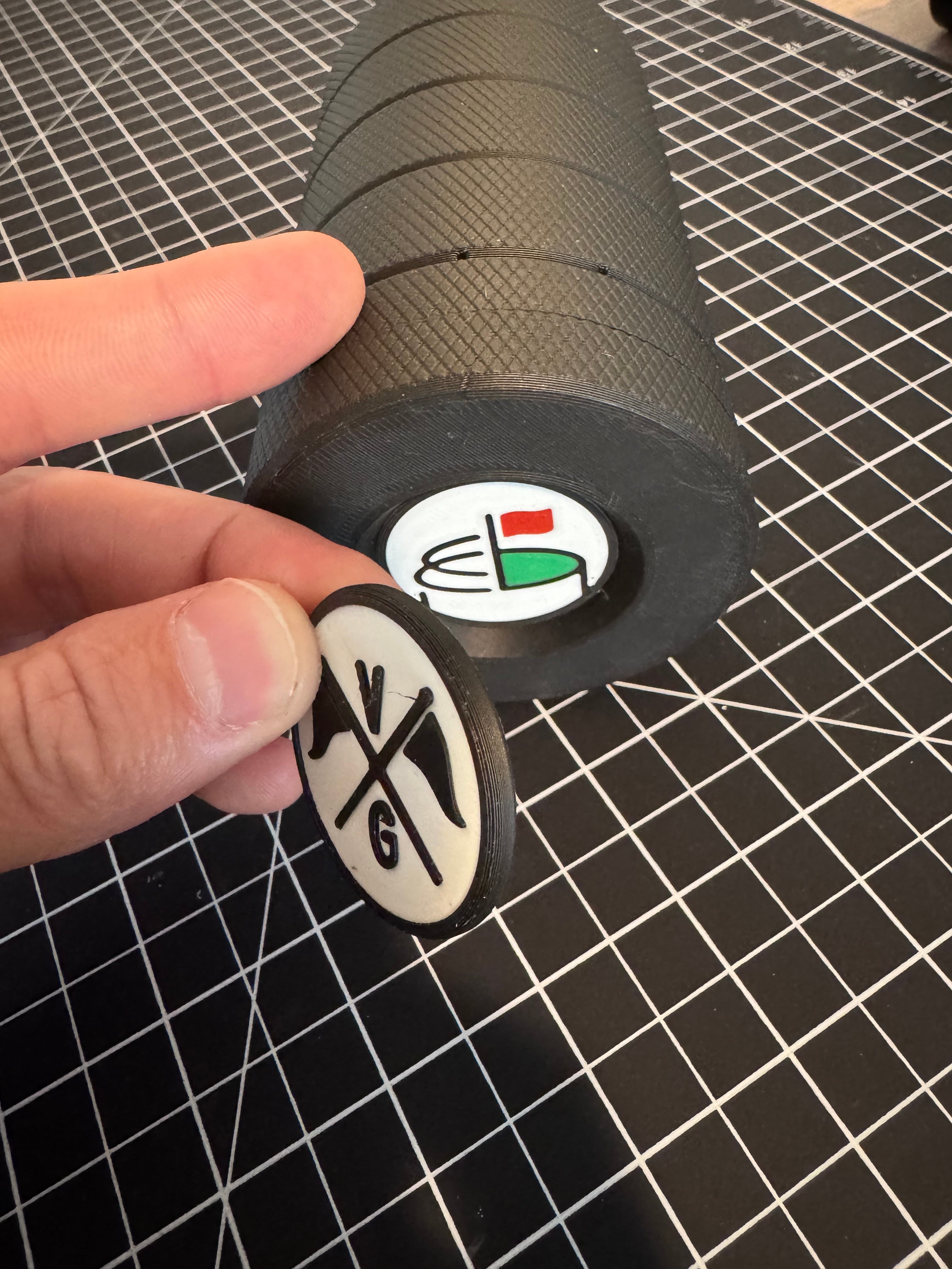 Puck Stack Coozie with Pouch Puck 3d model