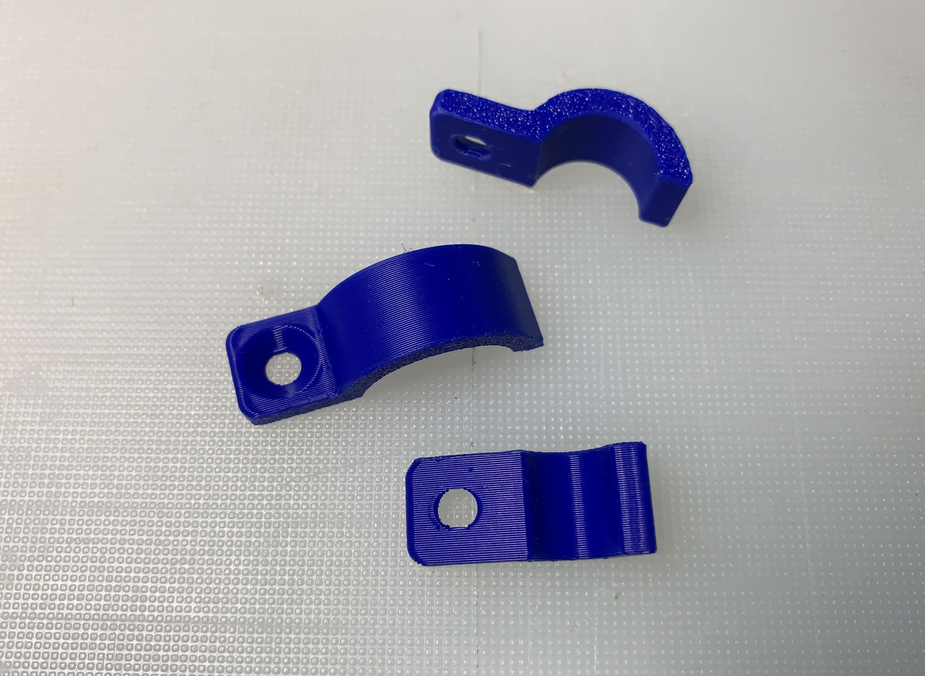 Wire Clamp (3 sizes) 3d model