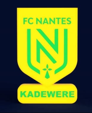 F.C. Nantes Sign - LED Strip Compatible 3d model