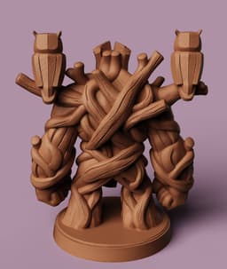 Nordic Treant Forest Guardian | Fantasy RPG Figure 3d model