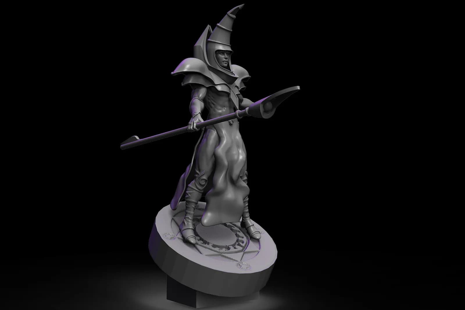 dark magician.stl 3d model