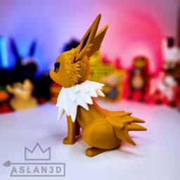 Free! Jolteon Multiparts 3d model