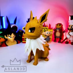 Free! Jolteon Multiparts 3d model